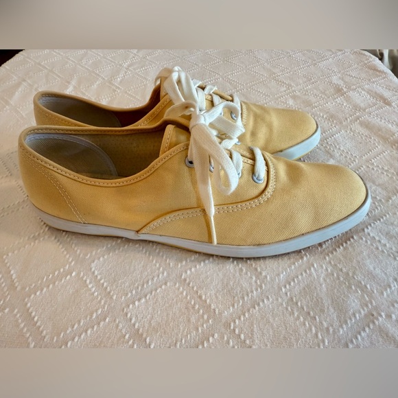 🌼Keds Champion Yellow Canvas Sneakers | Size 8 | Women’s | Classic Casual Shoes - Picture 5 of 7